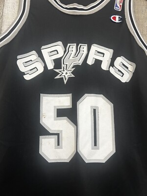 Vintage Champion David Robinson San Antonio Spurs NBA Basketball