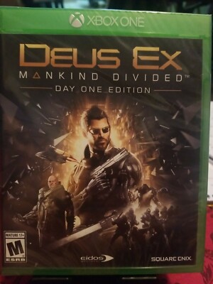 Deus Ex: Mankind Divided -- Day One Edition (Microsoft Xbox One, 2016)