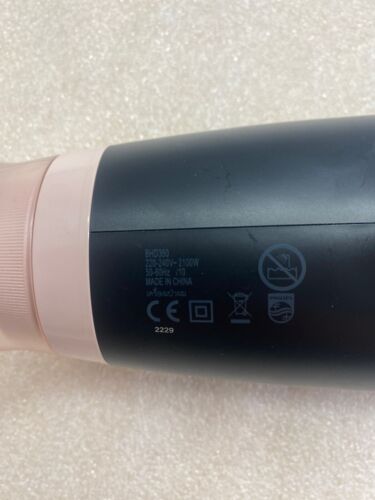 PHILIPS BHD350/10 Hair Dryer Black And Pink 2100W Shiny Smooth Hair - Picture 2 of 4