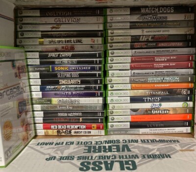 R-Z xbox 360 games - CIB Complete in Box- pick from list   updated - 11/14/24