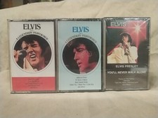 Elvis Presley NEW A Legendary Performer Vol. 1 2 3 Cassette Tapes Unopened