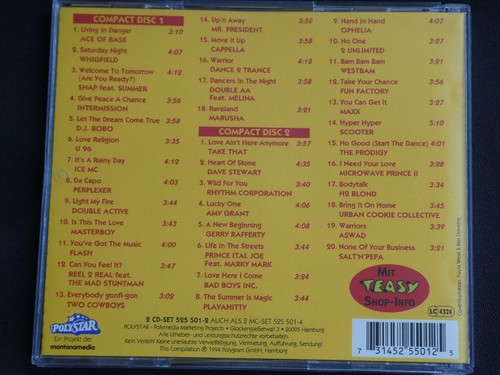 Formel Eins - 38 Electric Hits (2 CD´s) Neu aus altem Lagerbestand. - Bild 2 von 4