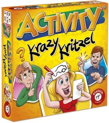 Piatnik Activity Krazy 6063 Kritzel Partyspiel Gesellschaftsspiel zeichnen