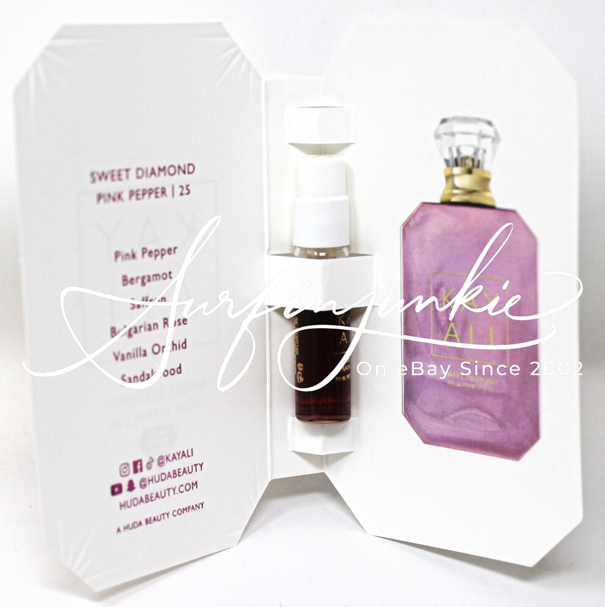 Kayali Sweet Diamond Pink Pepper # 25 Vial Spray Sample Eau De