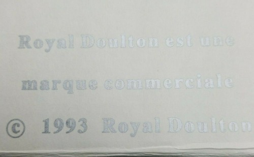 Royal Doulton Cristal Crystal Stoke-on-Trent 8 Inch tall Greek Park Place Vase - Picture 5 of 11