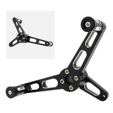 Black Heel Toe Shift Lever Shifter Peg Kit For Harley Sportster XL 883 1200 48