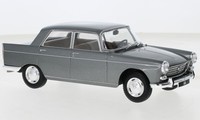 Whitebox WB124160 - 1/24 / Peugeot 404, Grau, 1960 - Neu