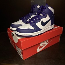 Nike Dunk High Electro Court Purple GS Size 6Y DH9751-100 mismatch Sizes 6 6.5