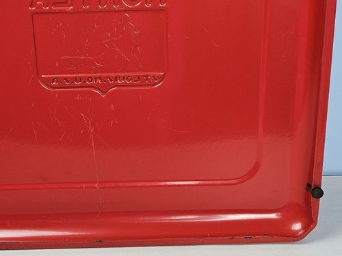 Vintage Hunter Wheel Balancer #125B Storage Cover Lid Man Cave Shop Wall Art - Picture 15 of 20
