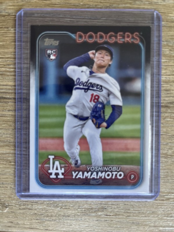 2024 Topps Series 2 - Yoshinobu Yamamoto #553 (RC)