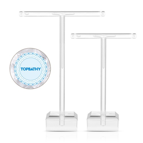 4 Stück Ohrring Display Ständer T Form für Schmuck Organisation - Bild 9 von 12