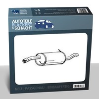 EndschalldäMpfer für Ford Fusion 1.6TDCI 12/05-
