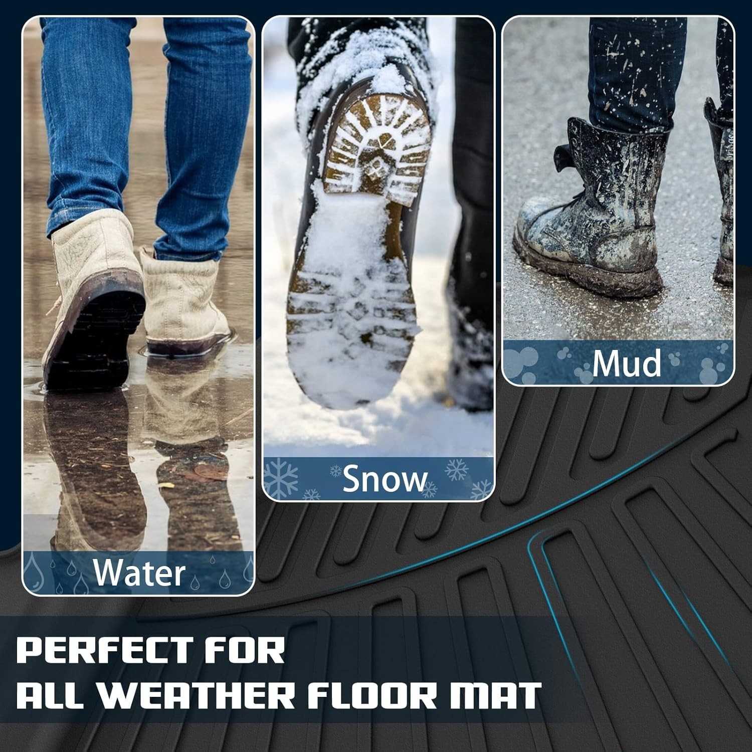 Floor Mats & Cargo Liner for 2023–2026 Kia Sportage Full Coverage Set