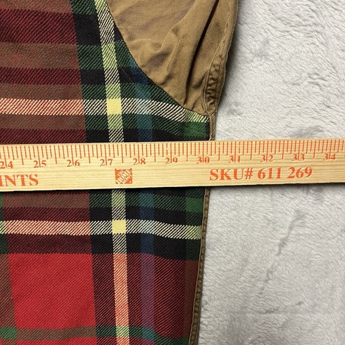 Vintage Polo Sport Ralph Lauren Shirt Mens XL OVERSIZED Tartan Plaid Hunting - Picture 7 of 8