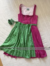 Turi Landhaus Dirndl Pink/ Grün Gr. 38, Wies...