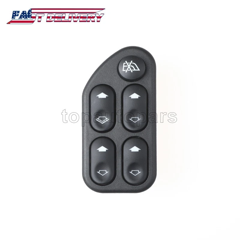 Interruptor de control de ventana eléctrica delantera izquierda 7S6514529AA para Ford Ranger Fiesta Ecosport Foto 2 de 4