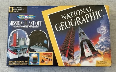 Micro Machines Mission: Blast Off Transforming Action Set (SEALED) Galoob 1998