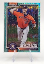 2026 Topps Series 1 Bryan Abreu Aqua Foil RARE SSP #231 Houston Astros