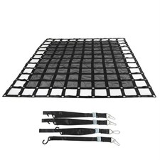 Cargo Net Heavy Duty Cargo Net with S-Hook Fittings Adjustable Trailer Cargo Net
