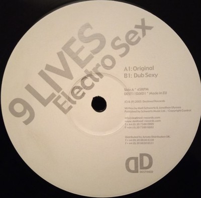 9 Lives - Electro Sex, 12'', (Vinyl)