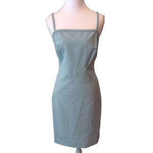 women's vintage bcbg dress Vintage BCBG Dress With Feathered