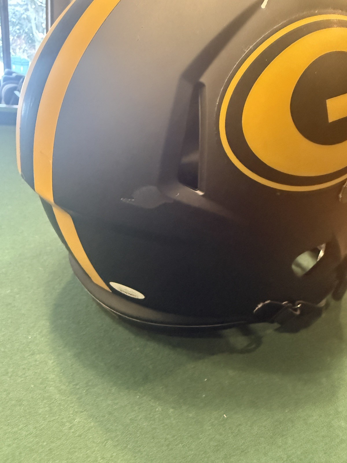 Davante Adams Autographed Signed Green Bay Packers FULL SIZE ECLIPSE SPEED HELMET JSA 