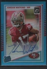 2025 Donruss Optic Jordan Watkins Neon Blue (RAW)