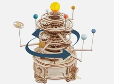 ROKR Mechanical Orrery ST001 3D Wooden Puzzle -New