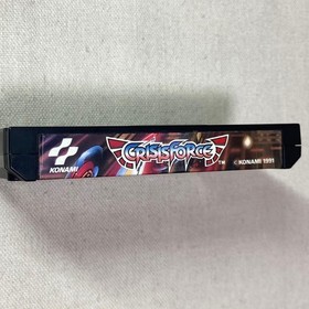 Nintendo Famicom Crisis Force FC KONAMI Cartridge only Japan Import Used