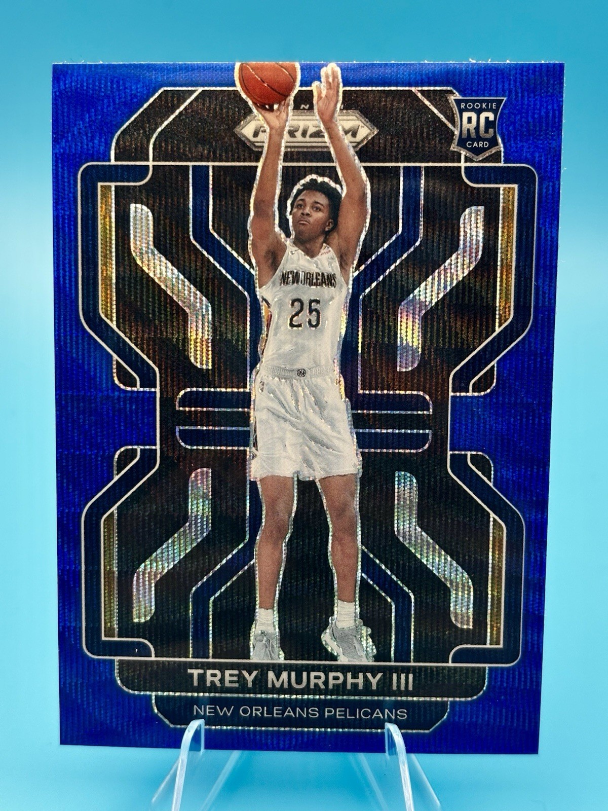 2021-22 Panini Prizm - Trey Murphy III #288 Blue Wave Prizm (RC)