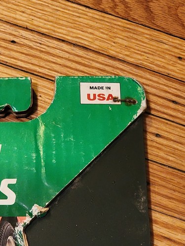 YOSEMITE SAM "BACK OFF" Mud Flap NOS - Picture 5 of 5