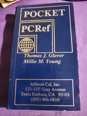 POCKET PCREF By Thomas J. Glover