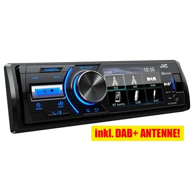 JVC KD-X561DBT Auto Radioset für OPEL Vectra A & B - Bild 1 von 4