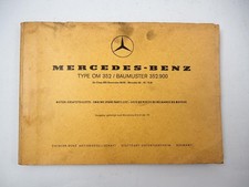 Mercedes Benz OM352.900 Motor Ersatzteilliste für Claas Dominator Mercator 1975