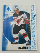 2024 Graeme Clarke 2024-25 SP Blue Parallel  Rookie RC New Jersey Devils