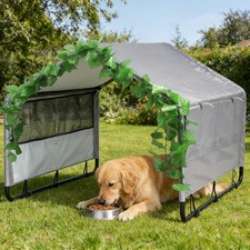 Large Dog House Shade Shelter Outdoor Tent for Large Medium Dogs, Outside Sun...