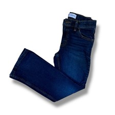 Wrangler Jeans Girls 10 Regular Blue Bootcut Adjustable Waist Stretch Denim