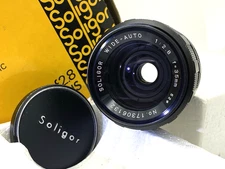 Soligor Wide Auto 35mm f/2.8 Wide Angle Lens; M42 Mount;  IOB; Very Good