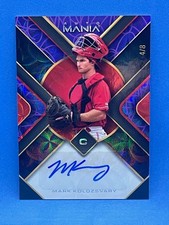 2023 Wild Card Auto Mania Mark Kolozsvary 4/8 Purple Kaleidoscope Philly 