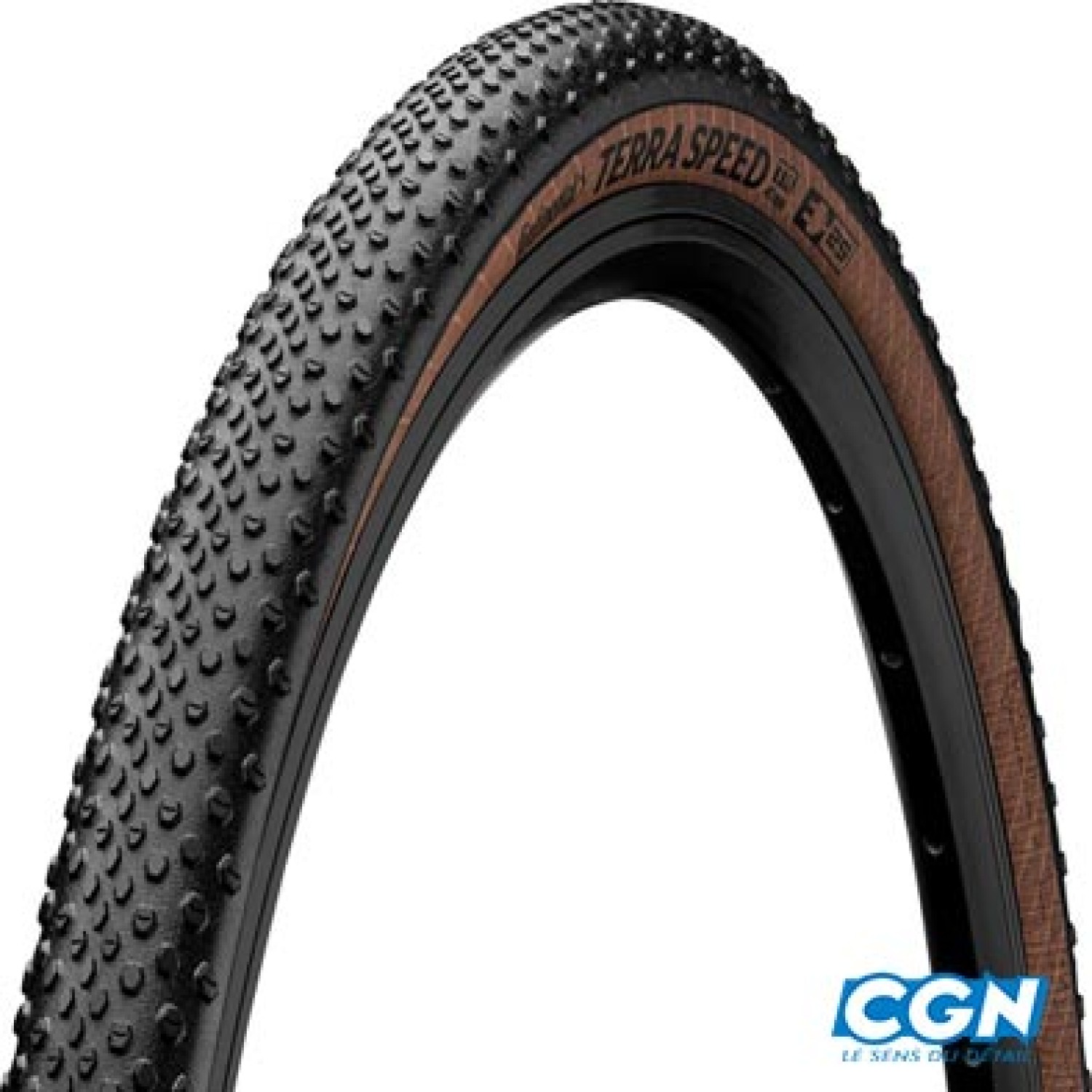 Pneu gravel Continental Terra Speed anticrevaison 700x45C souple