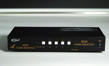 CKL DVI 4 Port CKL-94D-V2 KVM Switch