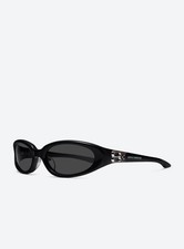 Gentle Monster Grey Oval Sunglasses - Model: MONDE - Size: 58□20-133