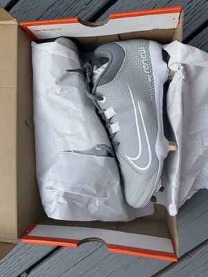 Nike Hyperdiamond 4 Pro Women s Wolf Grey White Size 7 Softball Cleats