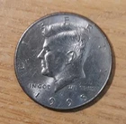 1995-D JOHN F KENNEDY HALF DOLLAR FIFTY CENTS DENVER AMERICA USA MM3