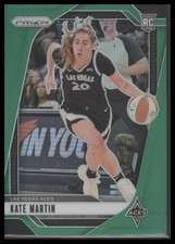 2024 Panini Prizm WNBA #126 Kate Martin Green Prizms