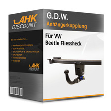 Für VW Beetle Fliessheck 08.2003-09.2011 G.D.W. Anhängerkupplung abnehmbar NEU