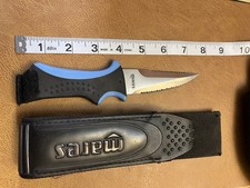 Mares Divers Knife Serrated with Sheath