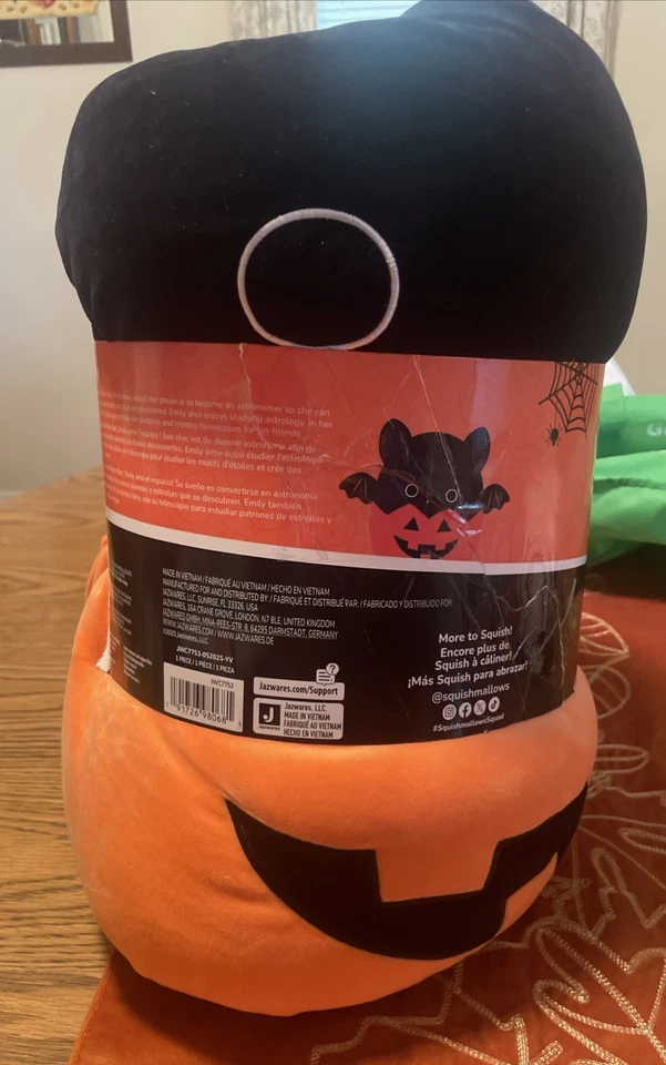 Disfraz de Halloween de lujo Squishmallow para niñas Emily The Bat NUEVO edades 6+ Foto 4 de 4