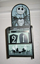 Nightmare Before Christmas Wooden Perpetual Calendar w/Pull Out Drawer