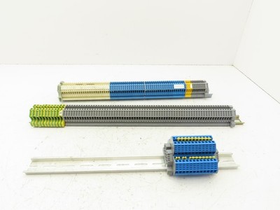 Morsettitalia Terminal Block Fuse DIN Rail 600V 30A 24-10AWG Lot of 162